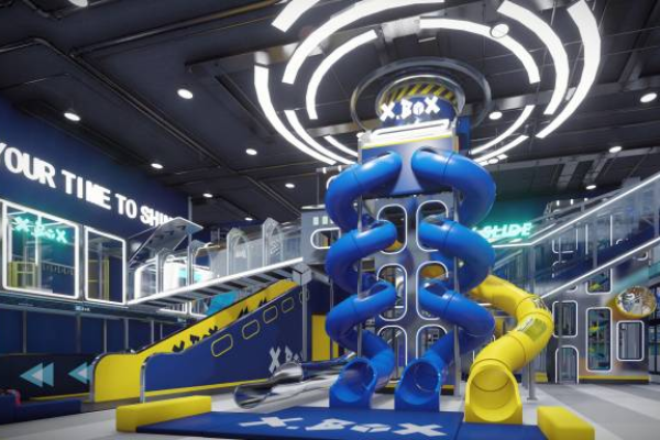 future world themed indoor park