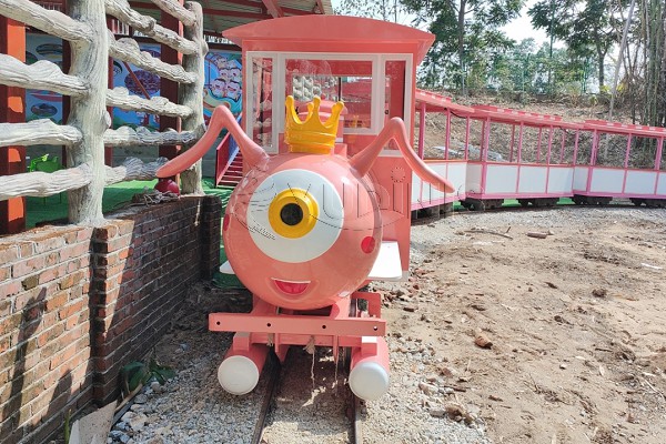 tourist amusement park train ride